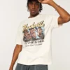 T-shirt gráfica Boxy Cotton Nashville Tennessee