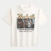 T-shirt gráfica Boxy Cotton Nashville Tennessee