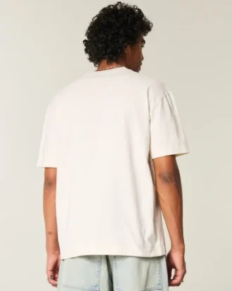 T-shirt gráfica croata pesada e quadrada