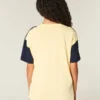 T-shirt oversized com estampa do Brasil