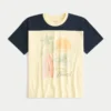 T-shirt oversized com estampa do Brasil