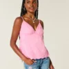 Top babydoll bordado brilhante Top babydoll bordado brilhante