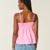 Top babydoll bordado brilhante Top babydoll bordado brilhante