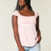Top babydoll com laço em cetim fácil Top babydoll com laço em cetim fácil