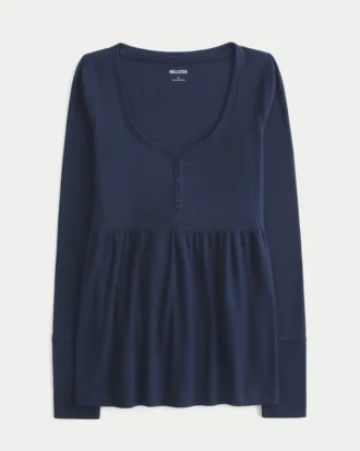 Top babydoll com laço nas costas