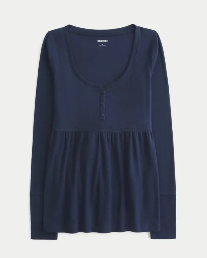 Top babydoll com laço nas costas
