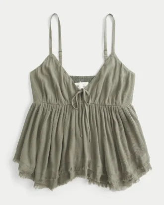 Top babydoll com tachas