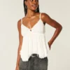 Top babydoll com tachas Top babydoll com tachas