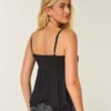 Top babydoll com tachas