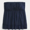 Top babydoll sem alças Top babydoll sem alças