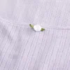 Top com decote quadrado em ponto rendado