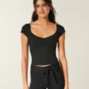Top de ballet com laço nas costas Gilly Hicks Active