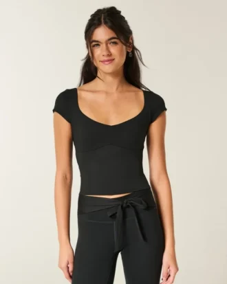Top de ballet com laço nas costas Gilly Hicks Active