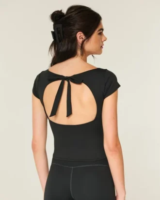 Top de ballet com laço nas costas Gilly Hicks Active