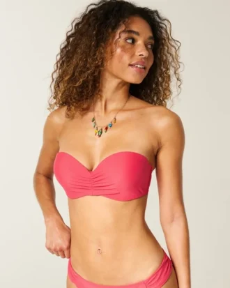 Top de biquíni balconette push-up