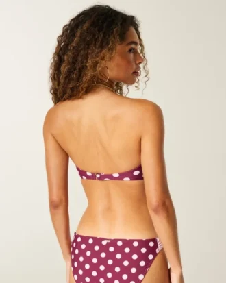 Top de biquíni balconette push-up