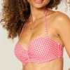 Top de biquíni balconette push-up