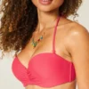 Top de biquíni balconette push-up