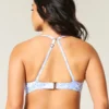 Top de biquíni com aro e decote profundo Curvy