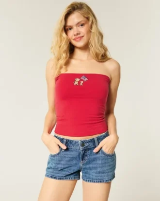 Top tubular com estampado Taylor