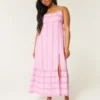 Vestido maxi babydoll