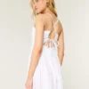 Vestido maxi com costas abertas