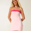Vestido mini tubinho reversível Taylor