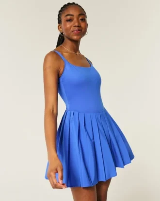 Vestido plissado Gilly Hicks Active